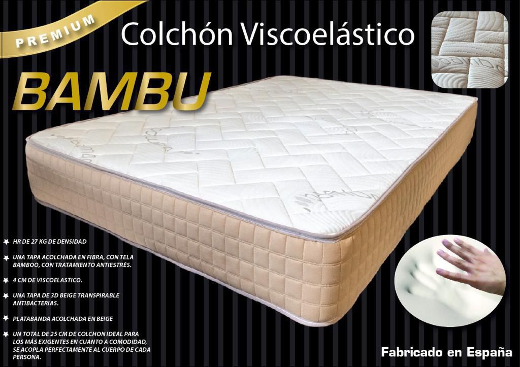 colchÓn bambú colchÓn bambú