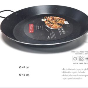 paellera antiadherente